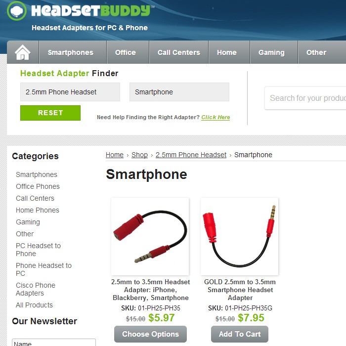 Bigcommerce Category Filter