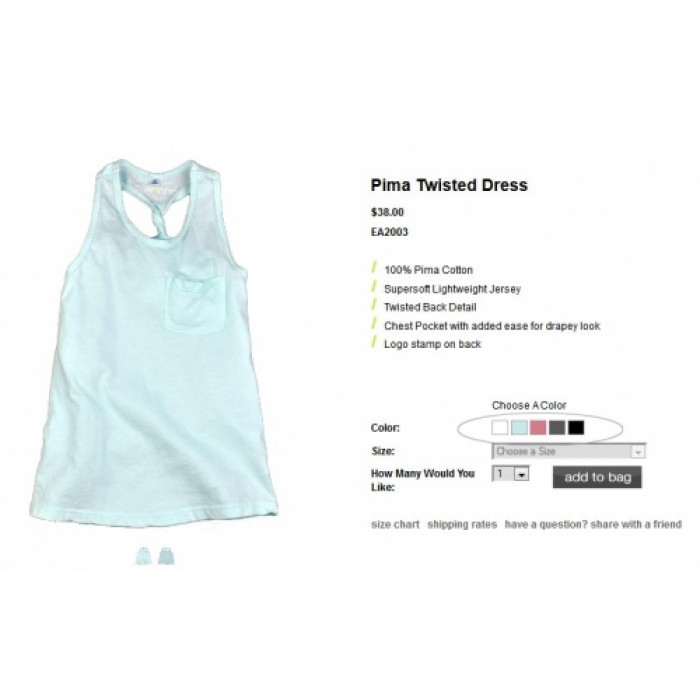 Color Swatches for Products - Interspire Add-ons