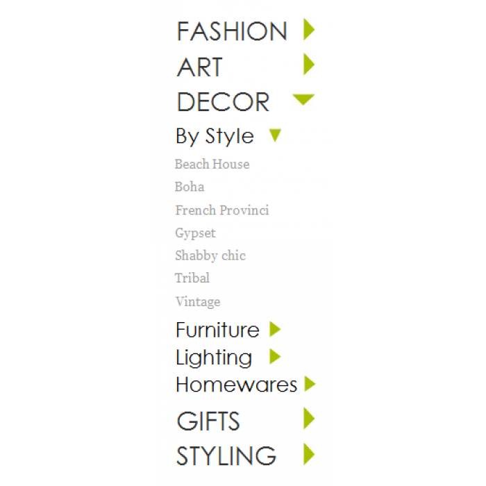 Expandable Accordion Category Navigation - Bigcommerce Add-ons -Stencil Ready