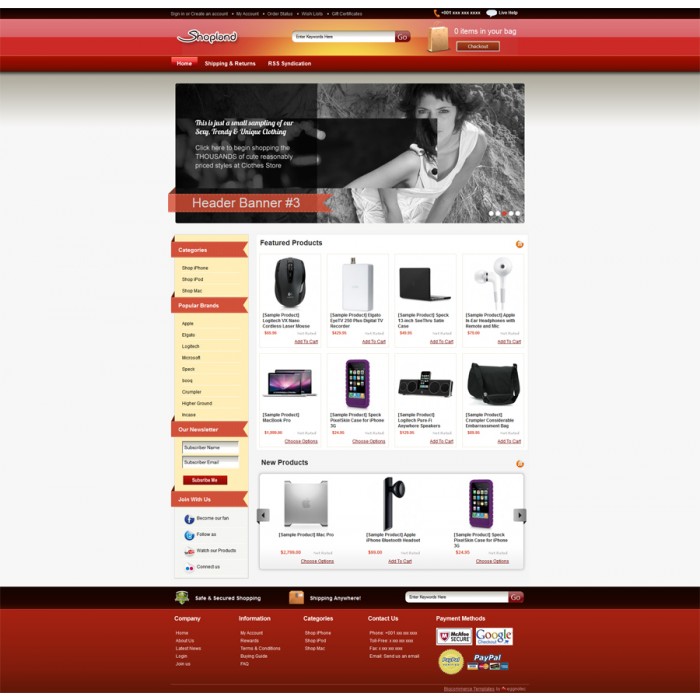 Shopland - Bigcommerce Template