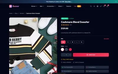 Bazaar for Astro + Medusa 4
