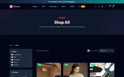 Bazaar for Astro + Medusa 3