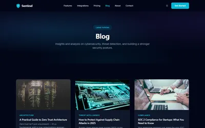 Sentinel for Astro + Decap CMS 4