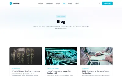 Sentinel for Astro + Keystatic 4