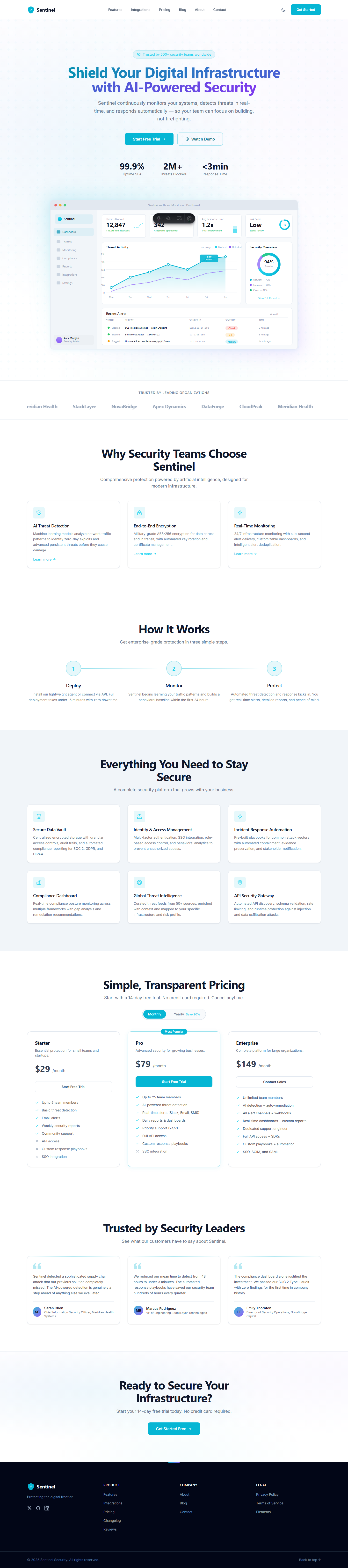 Sentinel for Astro + Strapi