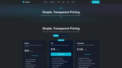 Sentinel for Bootstrap - Cybersecurity SaaS Theme 3