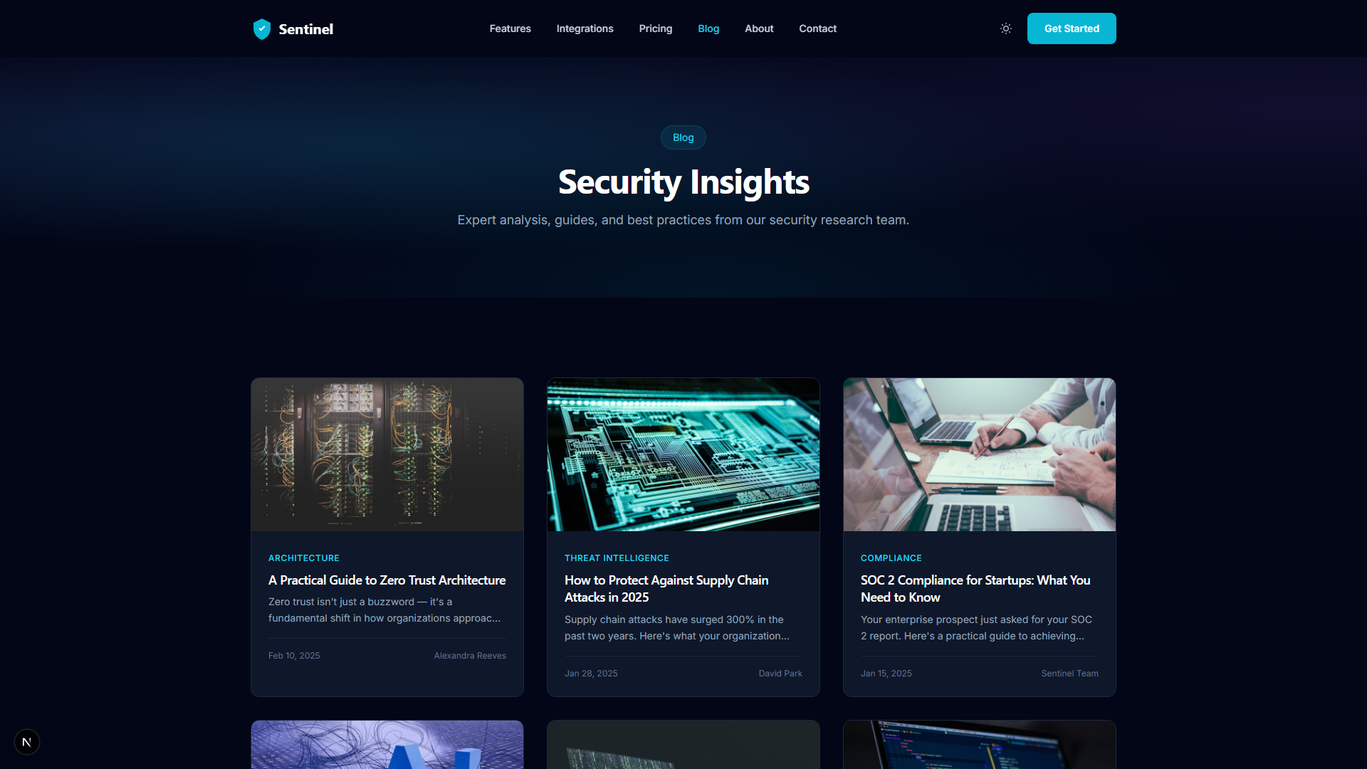 Sentinel for Next.js + Keystatic 3