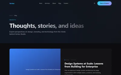 Vertex for Next.js + Strapi 3