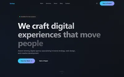 Vertex for Next.js + Strapi 1