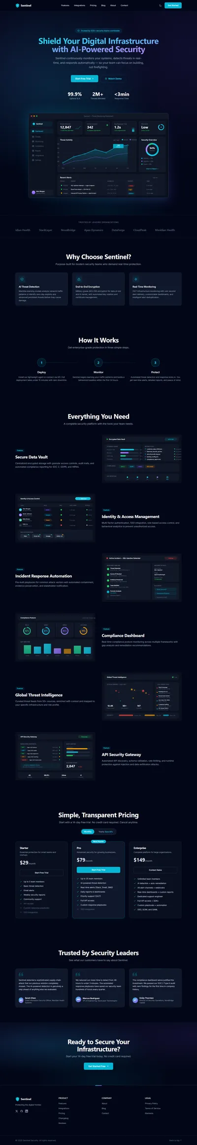 Sentinel for React + Strapi